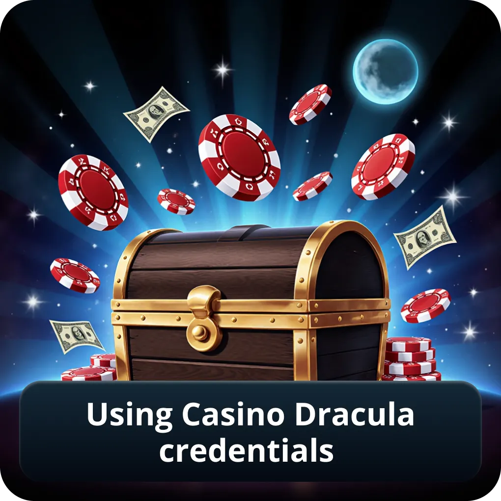 Using Casino Dracula credentials