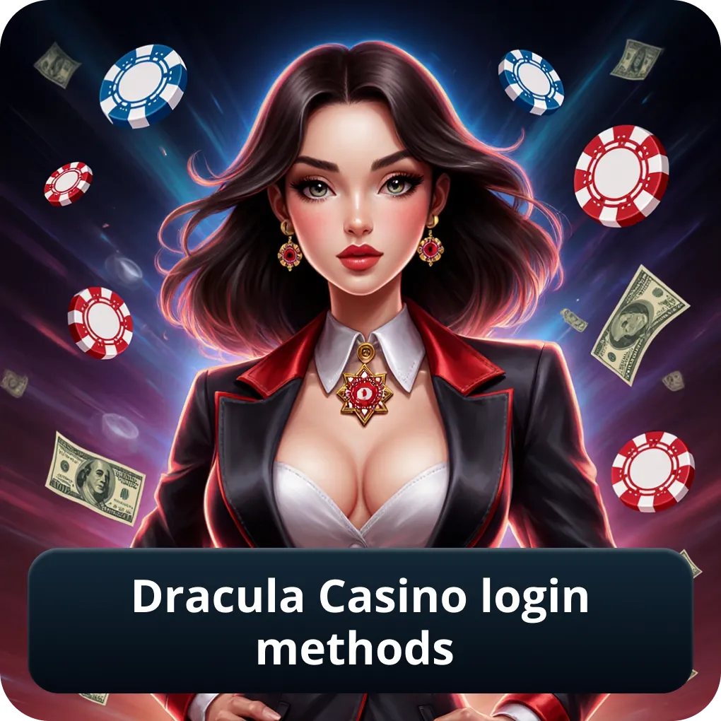 Dracula Casino login methods