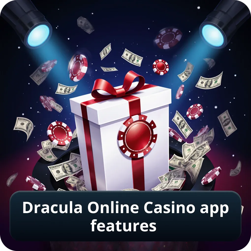 Dracula Online Casino app features